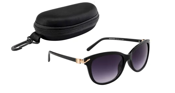 Grey_Women_Gradient_Lens_Designer_Bug_Eye_Premium_UV_Protected_Sunglasses