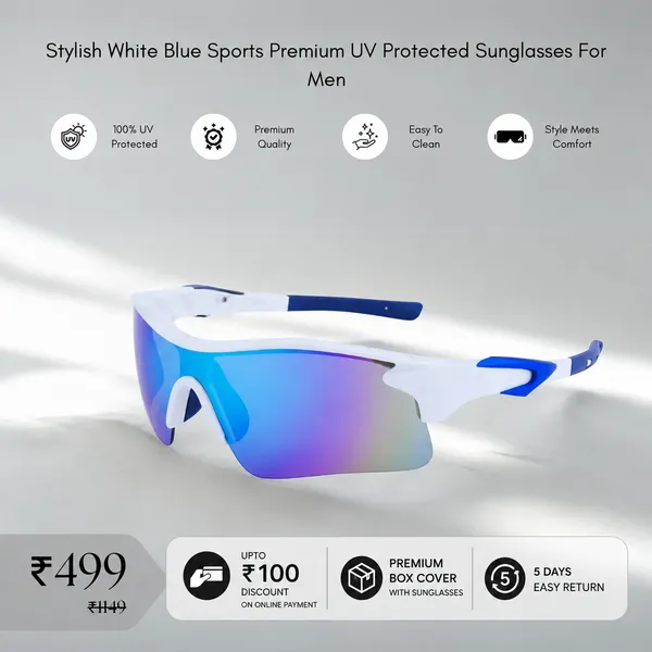 Stylish_White_Blue_Sports_Premium_UV_Protected_Sunglasses_For_Men
