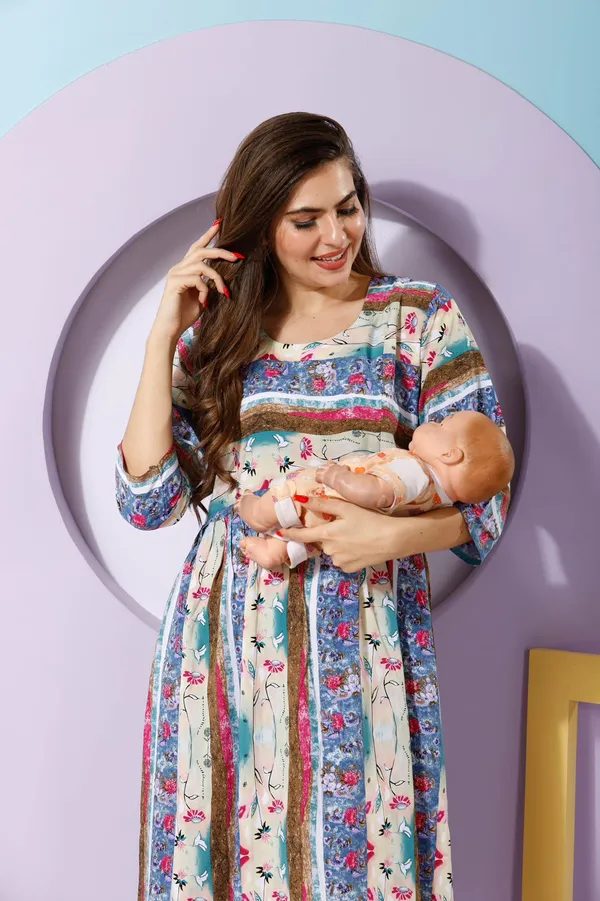 Digital_Viscose_Modal_Print_Ankle_Dress