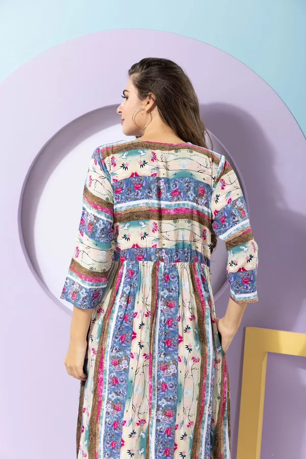 Digital_Viscose_Modal_Print_Ankle_Dress