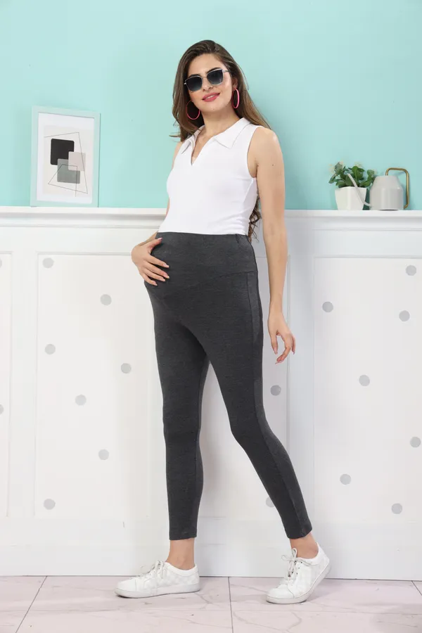 Rib_Cotton_Highwaist_Maternity_Bottom