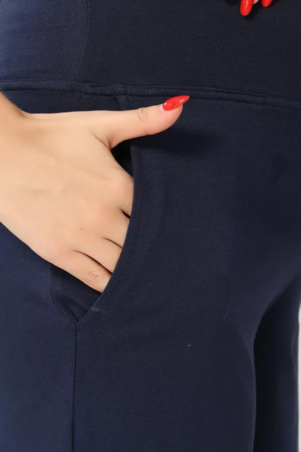 Cotton_Lycra_Highwaist_Adjusteble_Elastic_Maternity_Flared_Palazzo