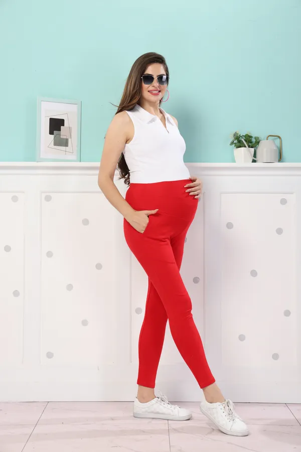 Rib_Cotton_Highwaist_Maternity_Bottom