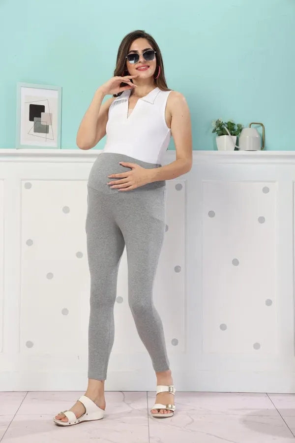 Rib_Cotton_Highwaist_Maternity_Bottom
