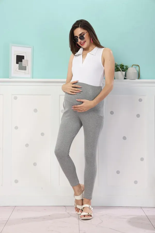 Rib_Cotton_Highwaist_Maternity_Bottom