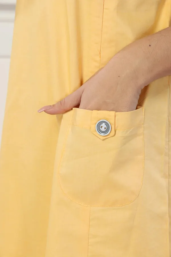 Mustard_Maternity_Dress_|_Maternity_Personified_Maternity_Wear_Kurti_For_Women