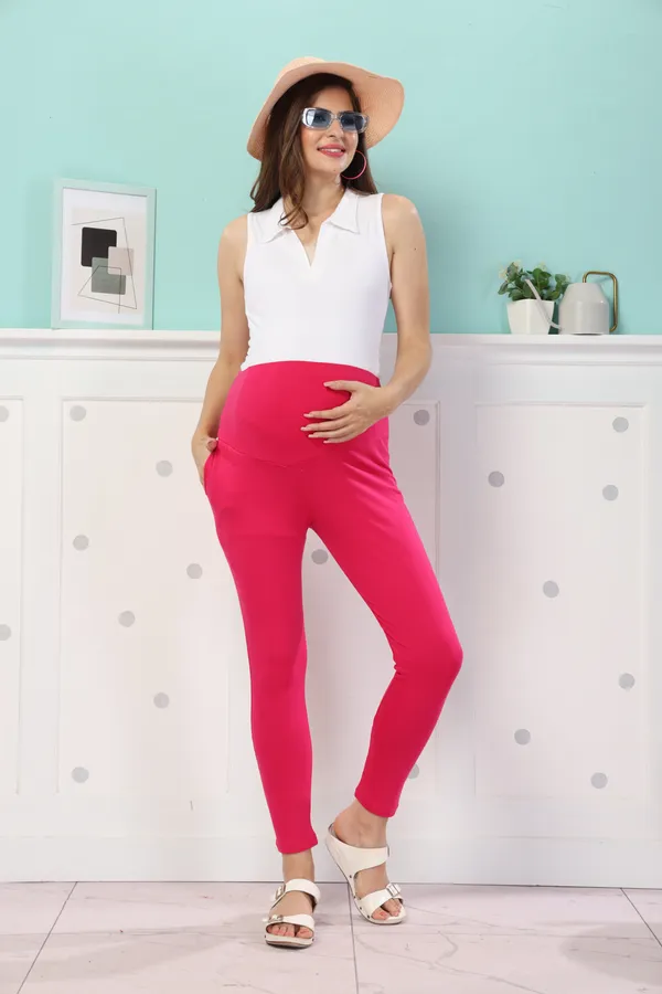 Rib_Cotton_Highwaist_Maternity_Bottom