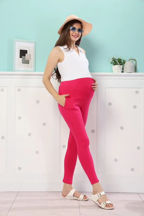 Rib_Cotton_Highwaist_Maternity_Bottom