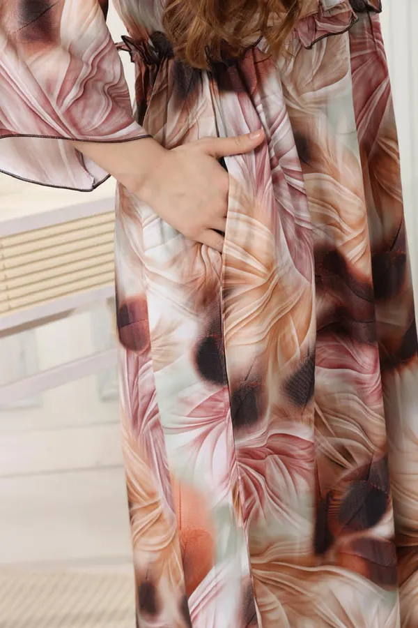 Tie&Die_Bell_Sleeves_Ankle_Length_Dress