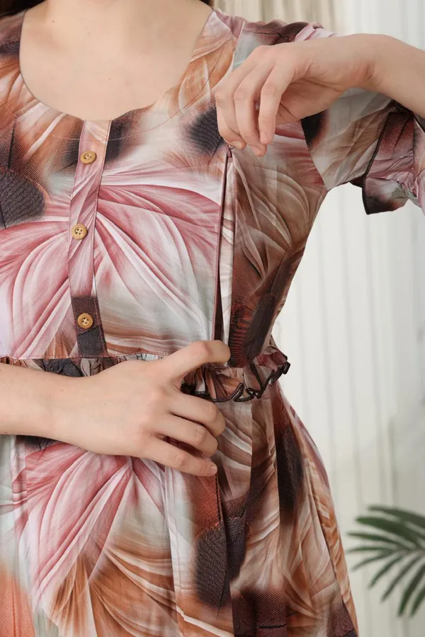 Tie&Die_Bell_Sleeves_Ankle_Length_Dress