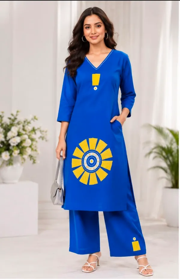 Blue_stylish_and_comfortable_Summer_Coord_Set
