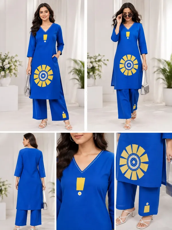 Blue_stylish_and_comfortable_Summer_Coord_Set