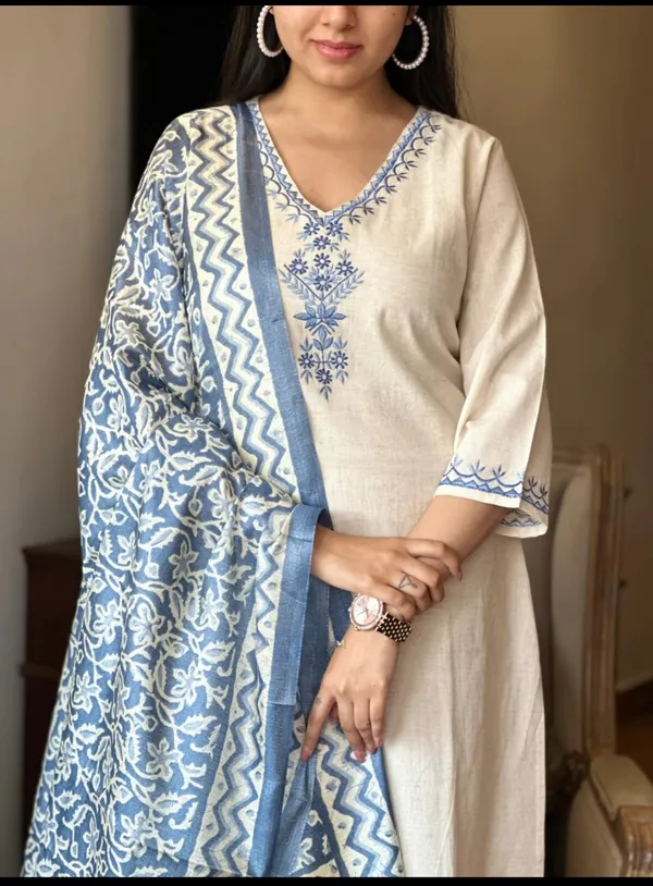 Elegant_Off-White_Embroidered_Cotton_Flex_Suit_Set_with_Cotton_Silk_Dupatta_-_Graceful_&_Sophisticated
