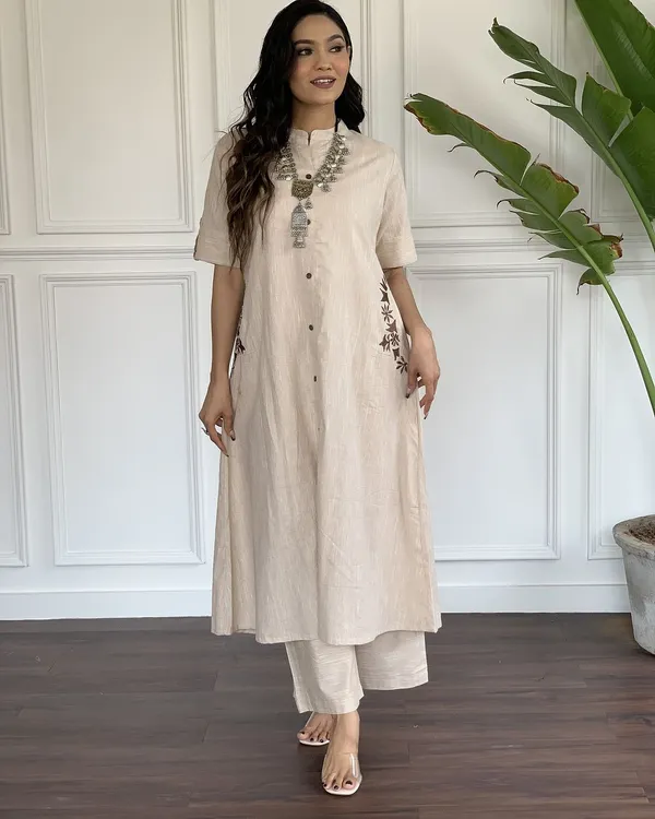 Introducing_Our_Premium_South_Cotton_A-Line_Kurta_Set-Where_Comfort_Meets_Style