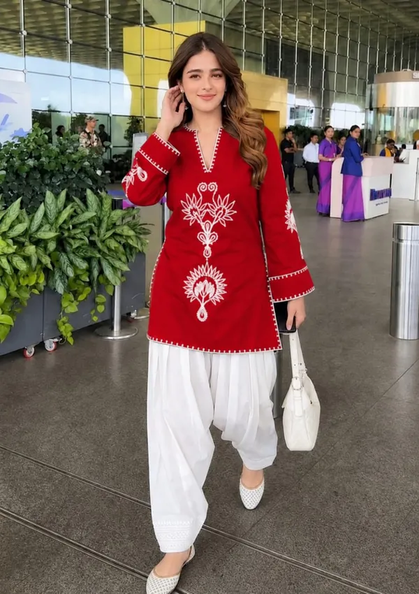 NEW_LAUNCH_–_PURE_COTTON_FARSHI_SALWAR_SET-RED