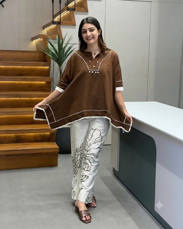 Summer_Special_Premium_Cotton_Kaftan-Style_Co-ord_Set_with_Lace_&_Handwork
