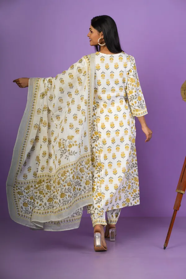 Women_Kurta_Set_with_Afghani_Pant_and_Dupatta_(Yellow)