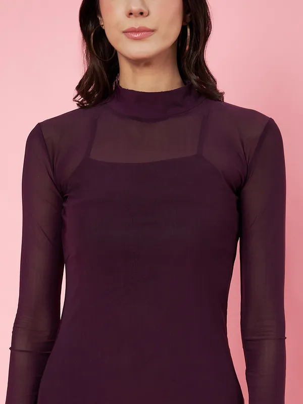 Solid_Wine_Mock_Neck_Net_Bodycon_Midi_Dress_with_Camisole