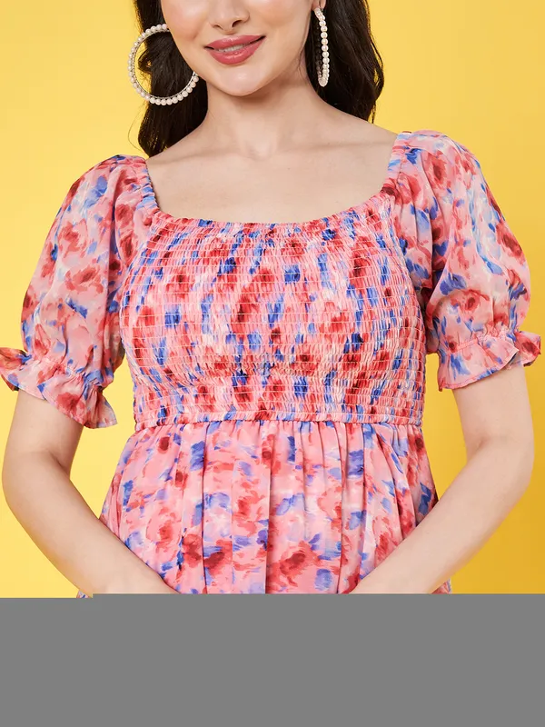 Western_Stylish_Women_Floral_Printed_Baby_Pink_Square_Neck_Georgette_Fit_and_Flare_Midi_Dress