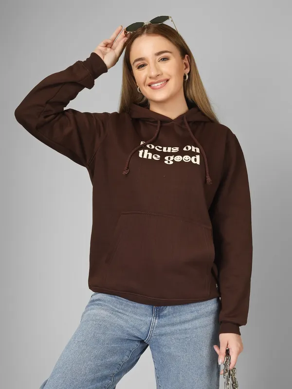Women_Typography_Brown_Spun_Fleece_Relaxed_Fit_Pullover_Hoodies