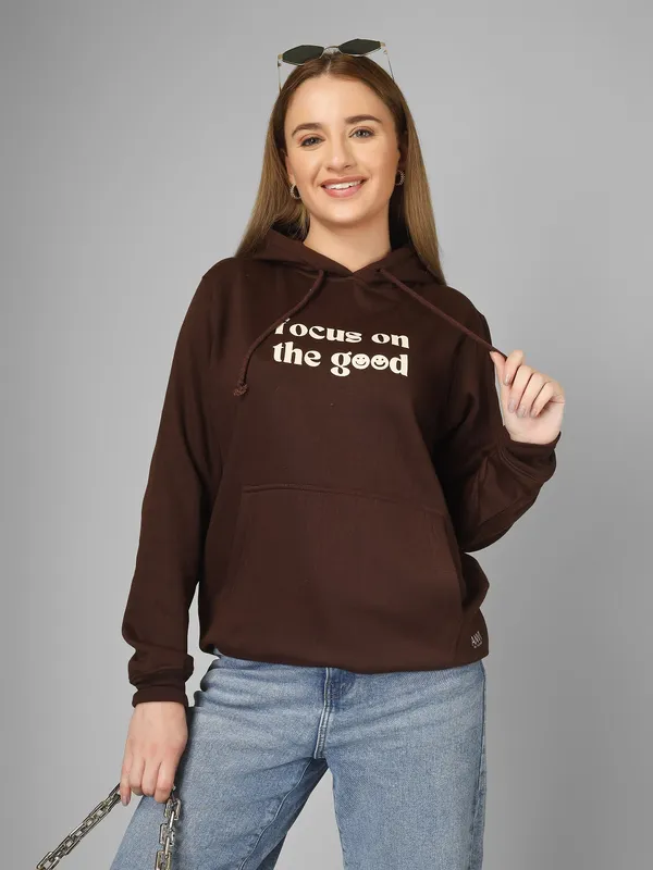 Women_Typography_Brown_Spun_Fleece_Relaxed_Fit_Pullover_Hoodies