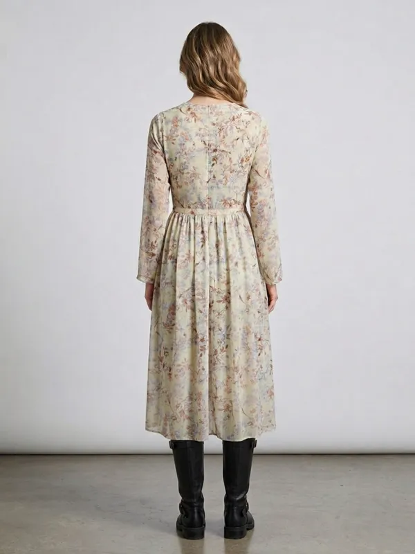 ANVI_Be_Yourself_Women_Floral_Printed_Lime_Green_Chiffon_Long_Sleeve_Open_Front_Tie-ups_Longline_Shrug