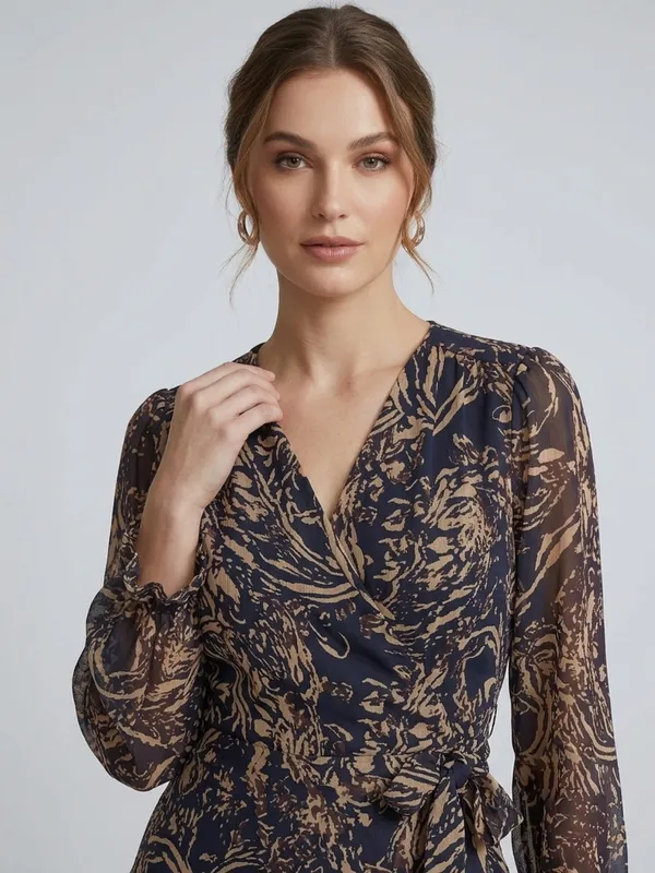 ANVI_Be_Yourself_Floral_Printed_Black_Georgette_V_Neck_Long_Sleeve_Waist_tie-ups_Wrap_Top