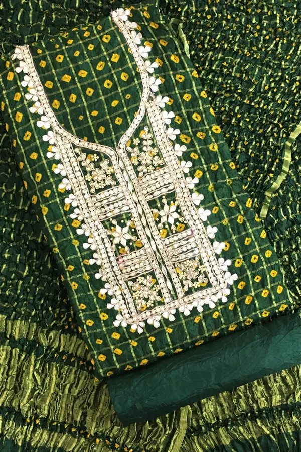 Green_Ghadchola_Heavy_square_neck_art_silk_suit_piece