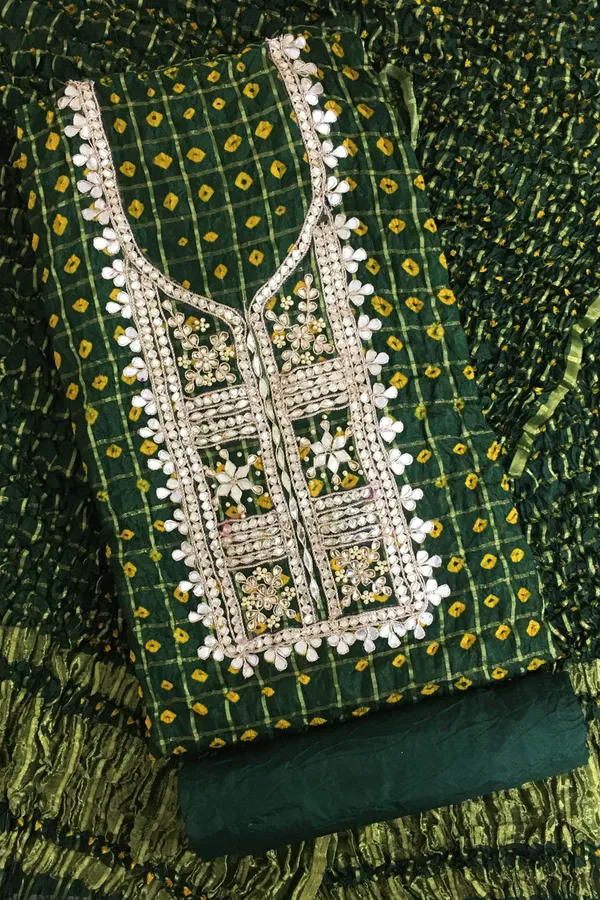 Green_Ghadchola_Heavy_square_neck_art_silk_suit_piece