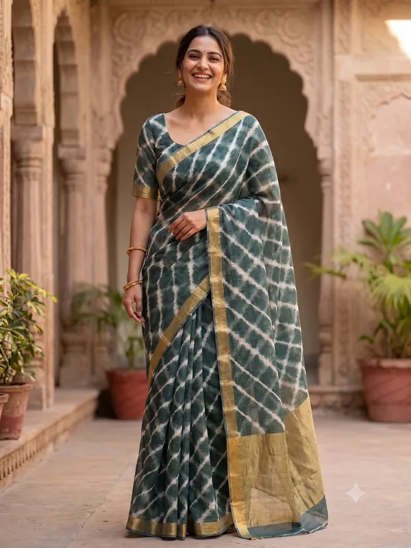Kota_doriya_leheriya_saree_-_Grey_white