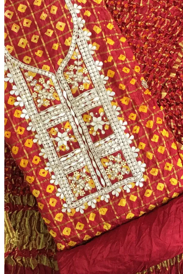 Red_Ghadchola_Heavy_square_neck_art_silk_suit_piece