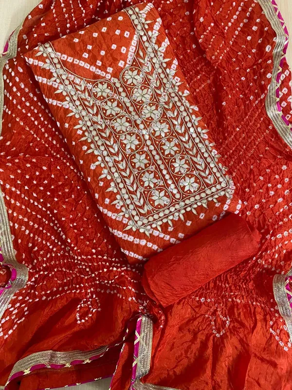 Rangrez Silk Suit main image 1
