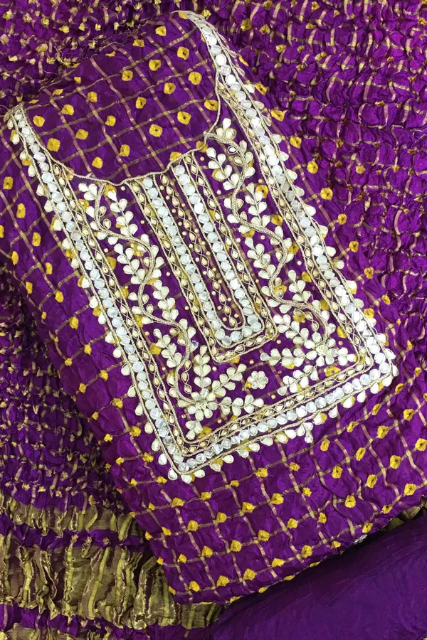 Purple_Ghadchola_Heavy_neck_art_silk_suit_piece