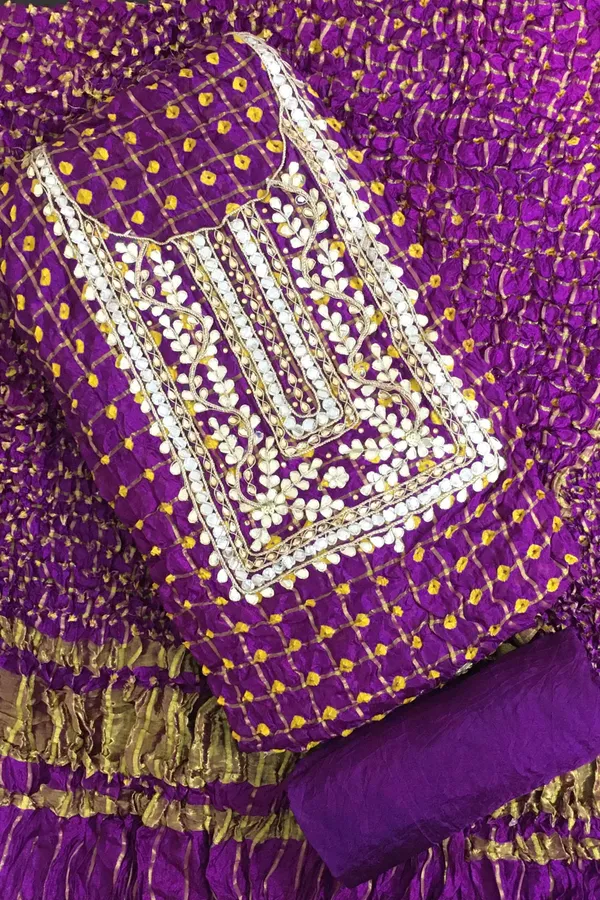 Purple_Ghadchola_Heavy_neck_art_silk_suit_piece