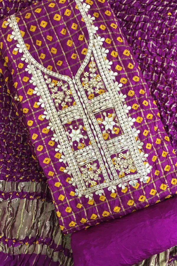 Purple_Ghadchola_Heavy_square_neck_art_silk_suit_piece