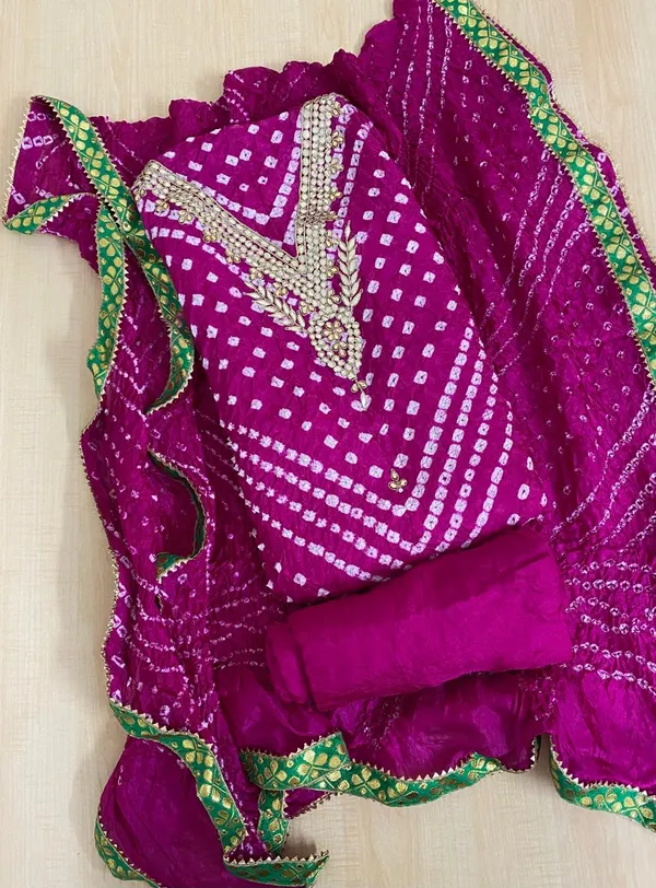 Three_piece_Purple_Unstitched_Art_Silk_Suits