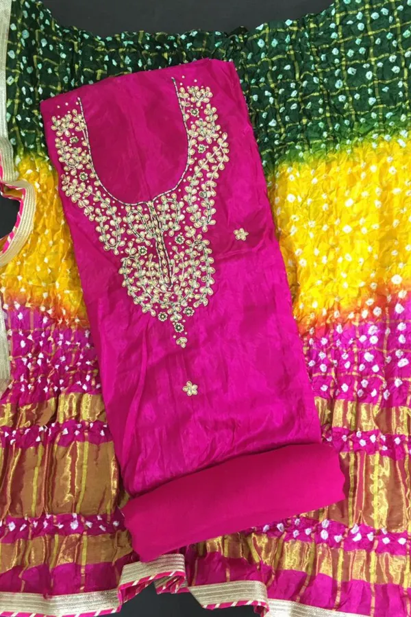 Four_piece_Rani_Unstitched_Art_Silk_Suits