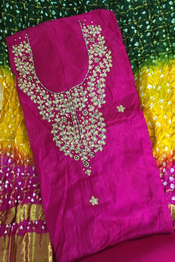 Four_piece_Rani_Unstitched_Art_Silk_Suits