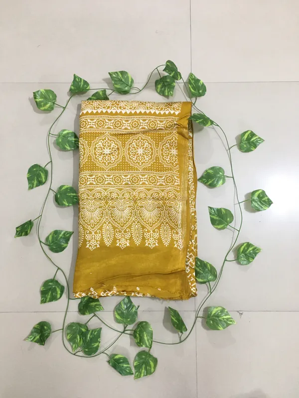 Gajji_silk_saree_with_handblock_print_and_bandhani_blouse_