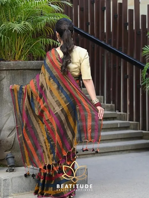 Wsari_Women_S_Handloom_Cotton_Soft_Khadi_Saree_With_Blouse_Piece_Saree_For_All_Ocassion_Length_5_5_Mtr