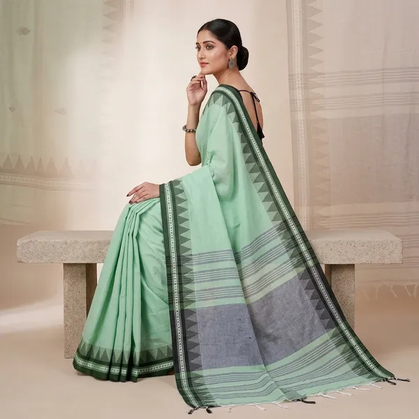 Wsari_Women_S_Handloom_Cotton_Soft_Khadi_Jamdani_Saree_With_Blouse_Piece_Saree_For_All_Ocassion_Length_5_5_Mtr