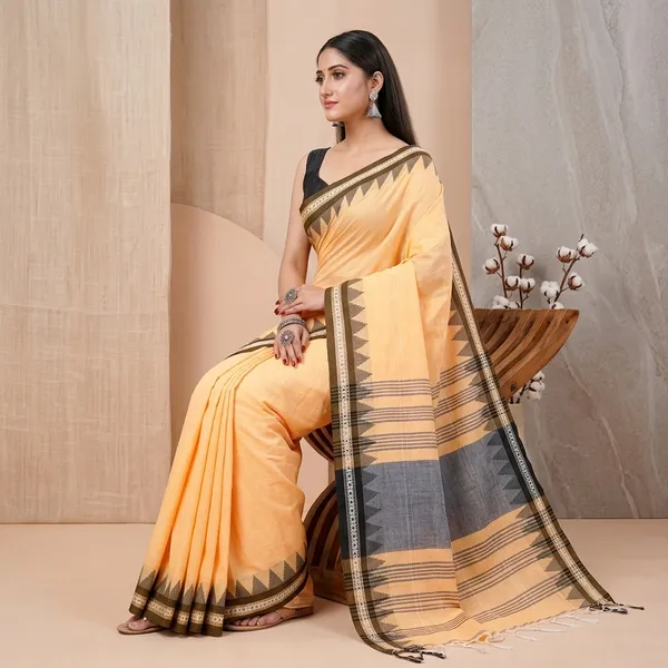 Wsari_Women_S_Handloom_Cotton_Soft_Khadi_Jamdani_Saree_With_Blouse_Piece_Saree_For_All_Ocassion_Length_5_5_Mtr