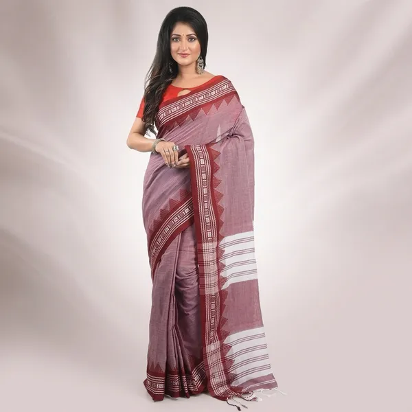 Wsari_Women_S_Handloom_Soft_Cotton_Khadi_Saree_With_Blouse_Piece_Saree_For_All_Ocassion_Length_5_5_Mtr