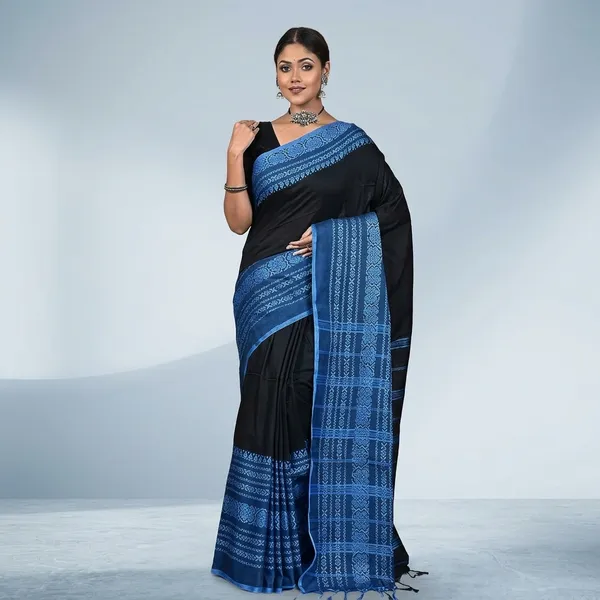 Wsari_Women_S_Handloom_Soft_Cotton_Khadi_Saree_With_Blouse_Piece_Saree_For_All_Ocassion_Length_5_5_Mtr