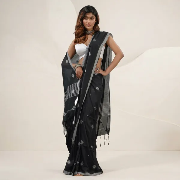 Wsari_Women_S_Traditional_Bengali_Mandir_Designed_Pure_Handloom_Pure_Cotton_Saree_With_Blouse_Piece_Length_5_5_Mtr