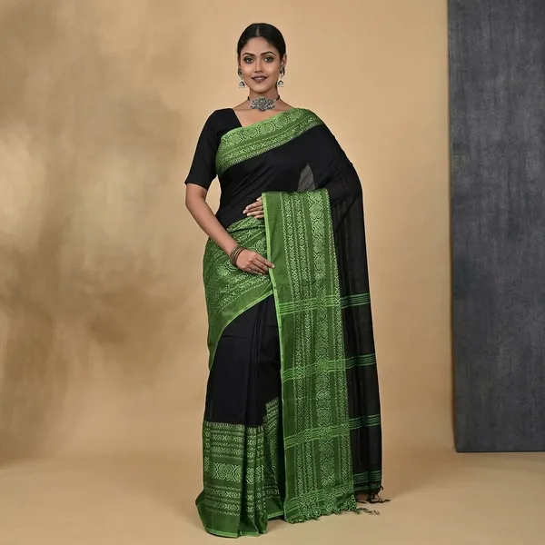 Wsari_Women_S_Handloom_Soft_Cotton_Khadi_Saree_With_Blouse_Piece_Saree_For_All_Ocassion_Length_5_5_Mtr