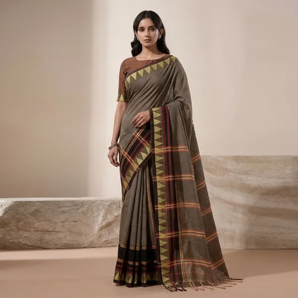 Wsari_Women_S_Traditional_Bengali_Mandir_Designed_Pure_Handloom_Pure_Cotton_Saree_With_Blouse_Piece_Length_5_5_Mtr