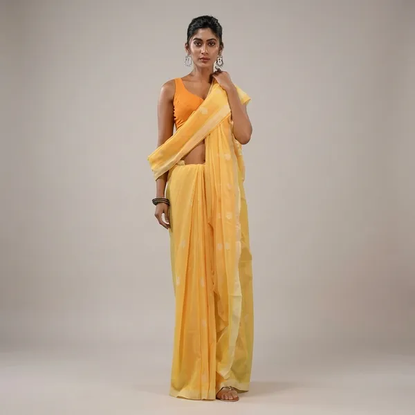 Wsari_Women_S_Traditional_Bengali_Mandir_Designed_Pure_Handloom_Pure_Cotton_Saree_With_Blouse_Piece_Length_5_5_Mtr