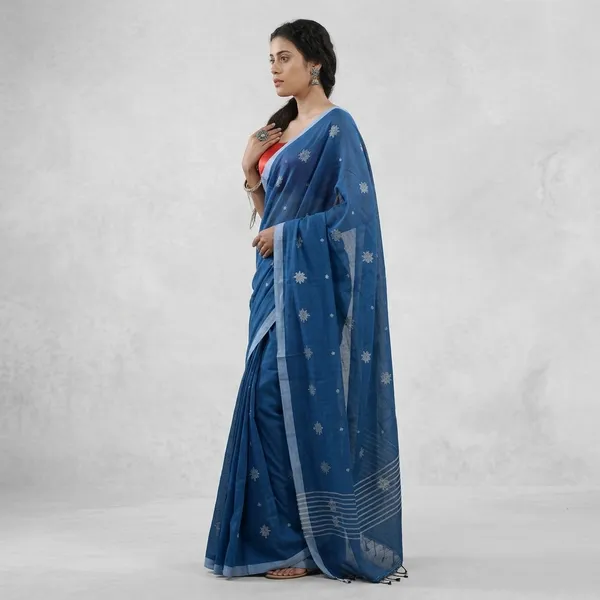 Wsari_Women_S_Traditional_Bengali_Mandir_Designed_Pure_Handloom_Pure_Cotton_Saree_With_Blouse_Piece_Length_5_5_Mtr