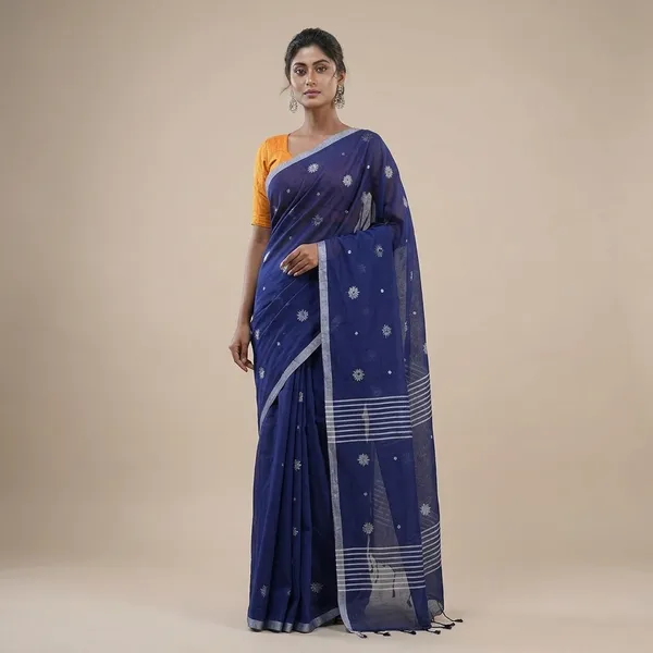 Wsari_Women_S_Traditional_Bengali_Mandir_Designed_Pure_Handloom_Pure_Cotton_Saree_With_Blouse_Piece_Length_5_5_Mtr